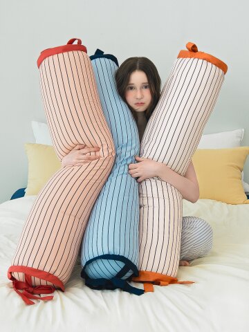 리보니 스트라이프 알러지케어 바디필로우 4colors