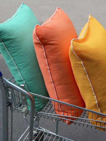써니팝 뱀부 시어서커 여름 베개커버 3colors
