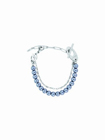 SN.170 Layered Bead Toggle Bracelet