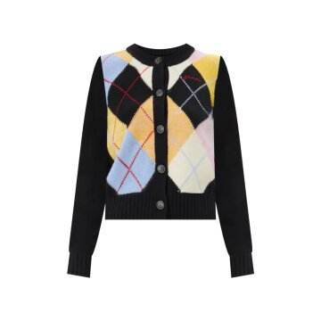 [가니] 할리퀸 울 믹스 니트 가디건 K2380