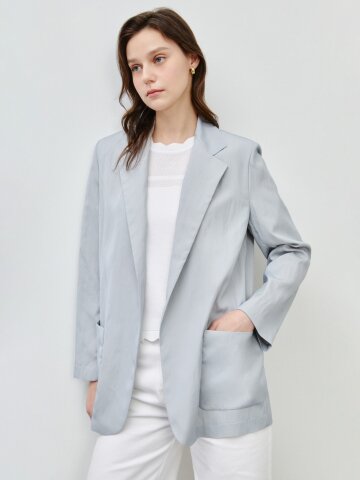 내추럴핏 라이트 블레이저 