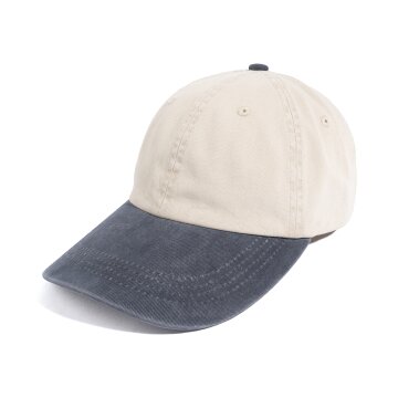 LECUSTOM 16S TWO-TONE WASHED BALL CAP (NAVY)