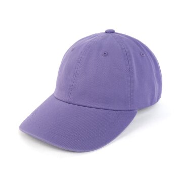 LECUSTOM 14S STONE WASHED BALL CAP (LIGHT PURPLE)