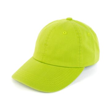 LECUSTOM 14S STONE WASHED BALL CAP (LIME)