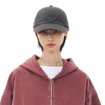 LECUSTOM 16S STONE WASHED BALL CAP (CHARCOAL)