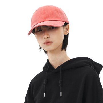 LECUSTOM 14S PIGMENT BIO WASHED BALL CAP (RED)