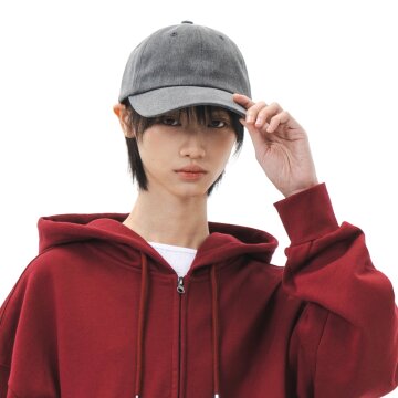 LECUSTOM 14S PIGMENT BIO WASHED BALL CAP (BLACK)