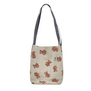 크라프얀 린넨 에코백 코지베어