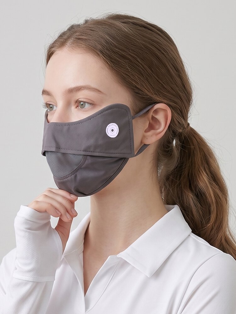 러이셀 골프 스포츠 숨쉬기 편한 자외선차단 마스크