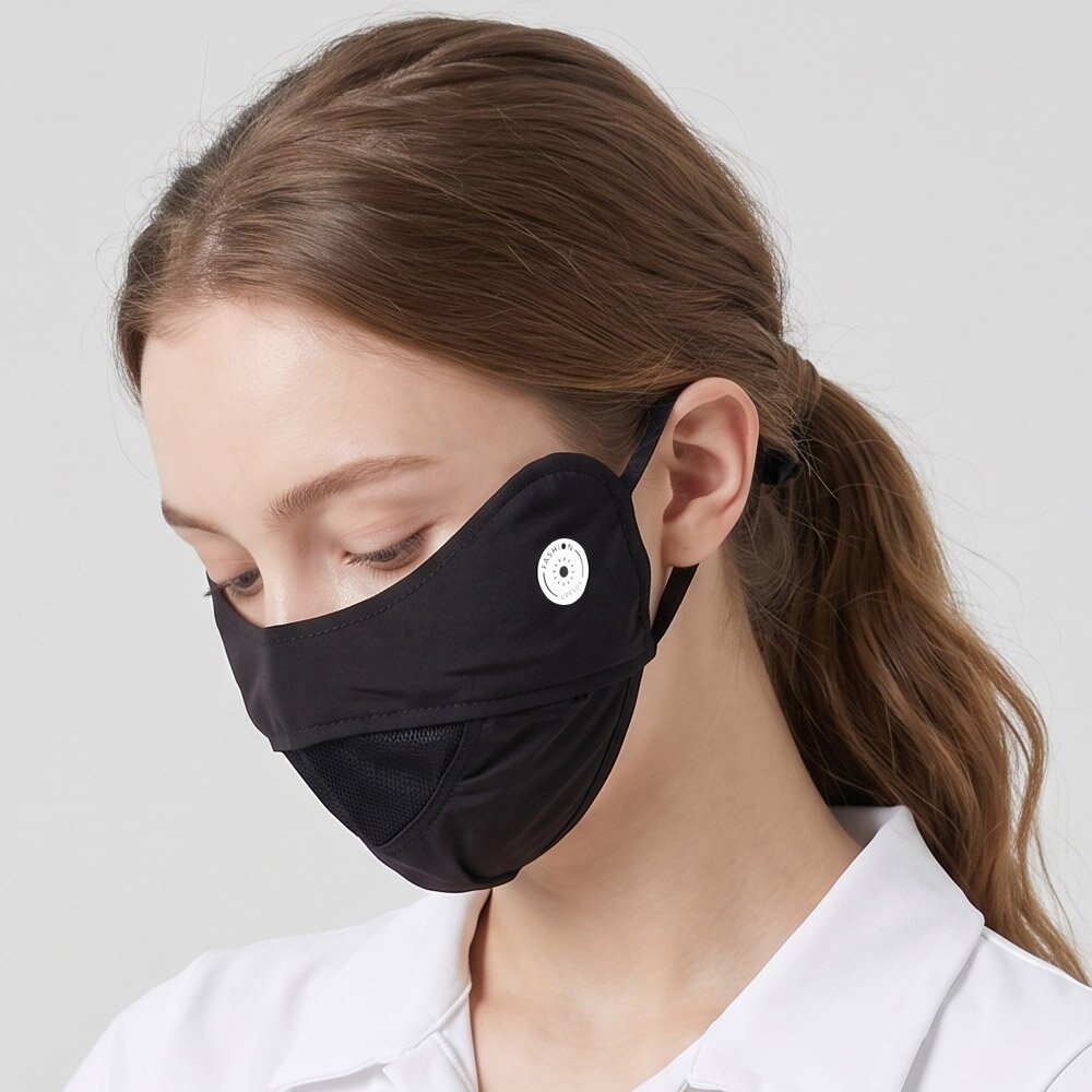 러이셀 골프 스포츠 숨쉬기 편한 자외선차단 마스크