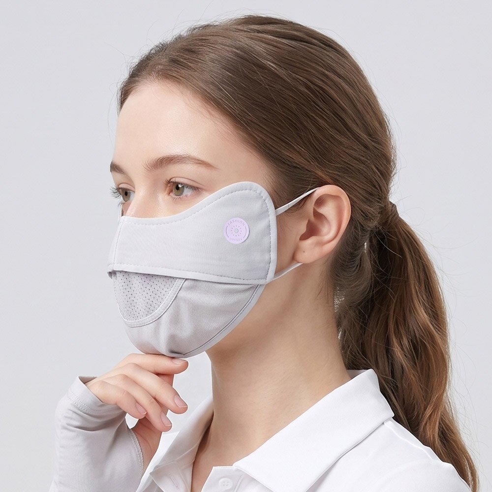 러이셀 골프 스포츠 숨쉬기 편한 자외선차단 마스크