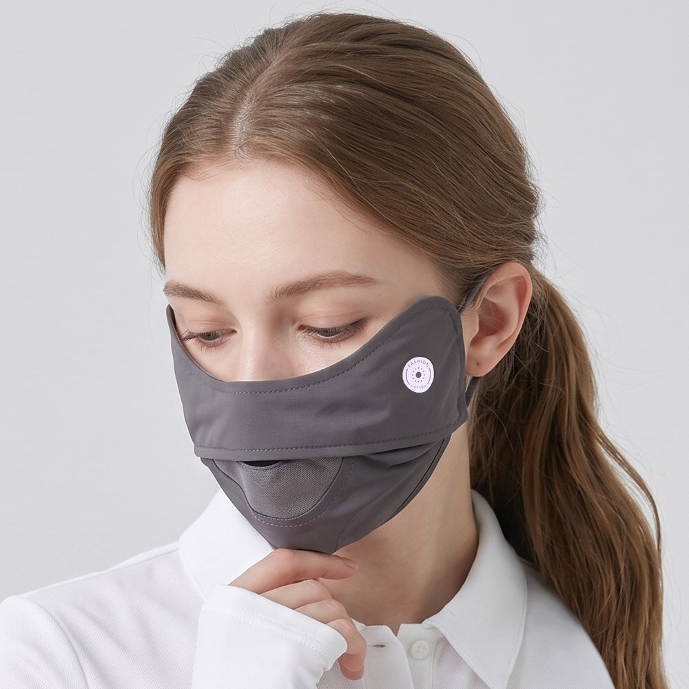 러이셀 골프 스포츠 숨쉬기 편한 자외선차단 마스크