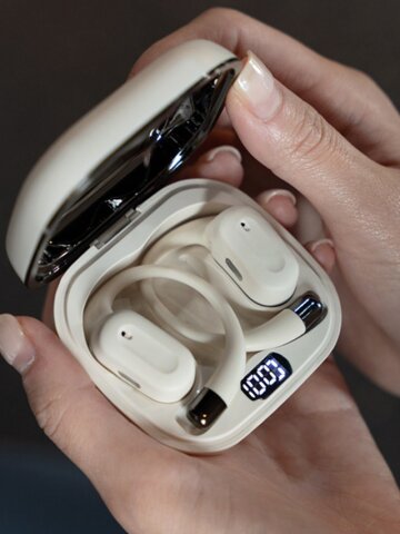 아이리버 무통증 스포츠 귀걸이형 무선 블루트스 이어폰 IB-O1