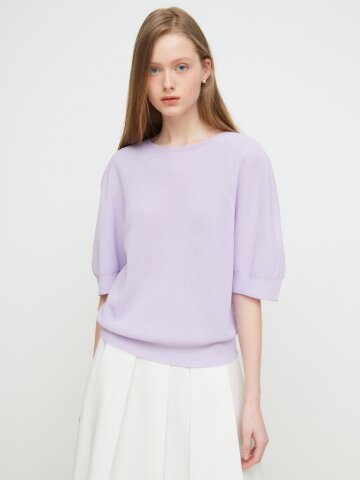 홀가먼트 래글런 풀오버 니트 