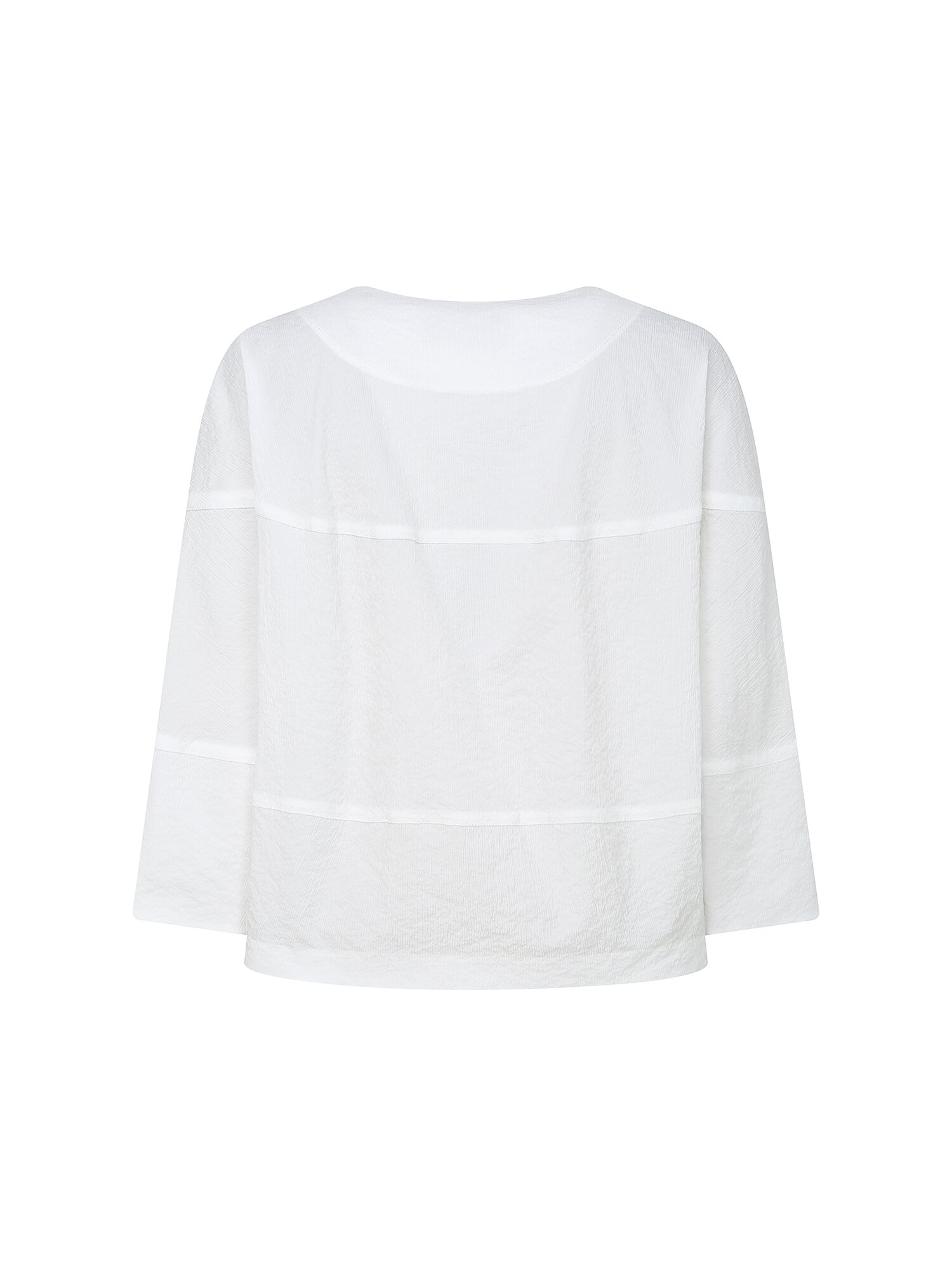 루즈핏 칼라리스 라펠 재킷 (WHITE)