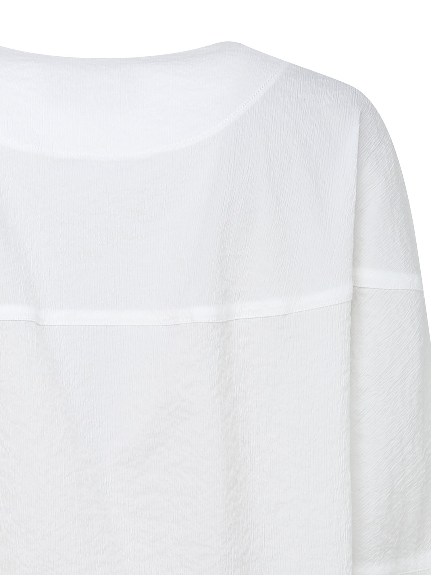 루즈핏 칼라리스 라펠 재킷 (WHITE)