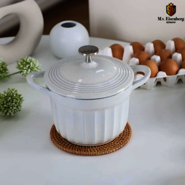 쿠헨바움 무쇠주물 냄비 3종세트 (고메밥솥 14cm+16cm+베이비웍18cm)