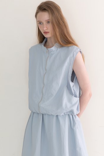String vest - Sky Blue