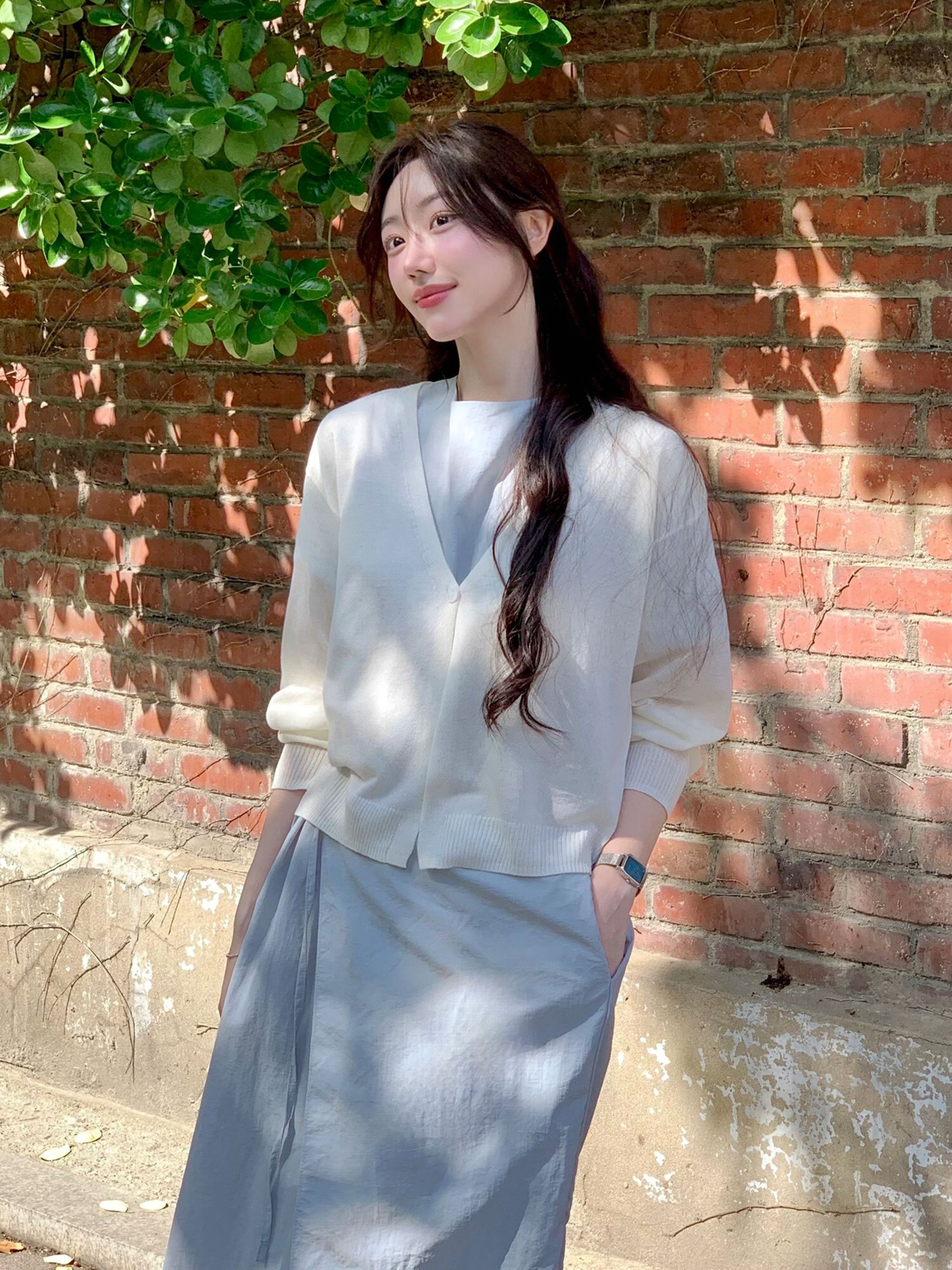 [연우님 Pick] WRAP STYLE LONG DRESS 3 COLORS