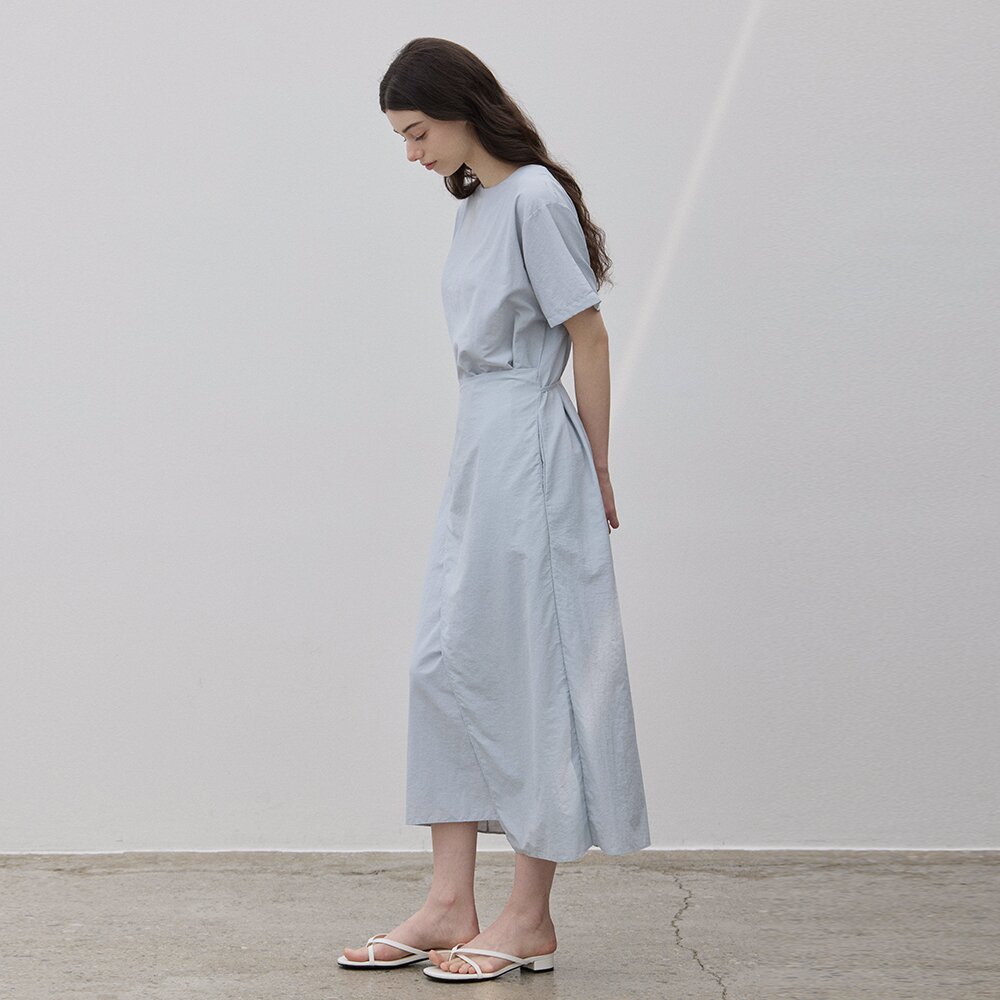 [연우님 Pick] WRAP STYLE LONG DRESS 3 COLORS