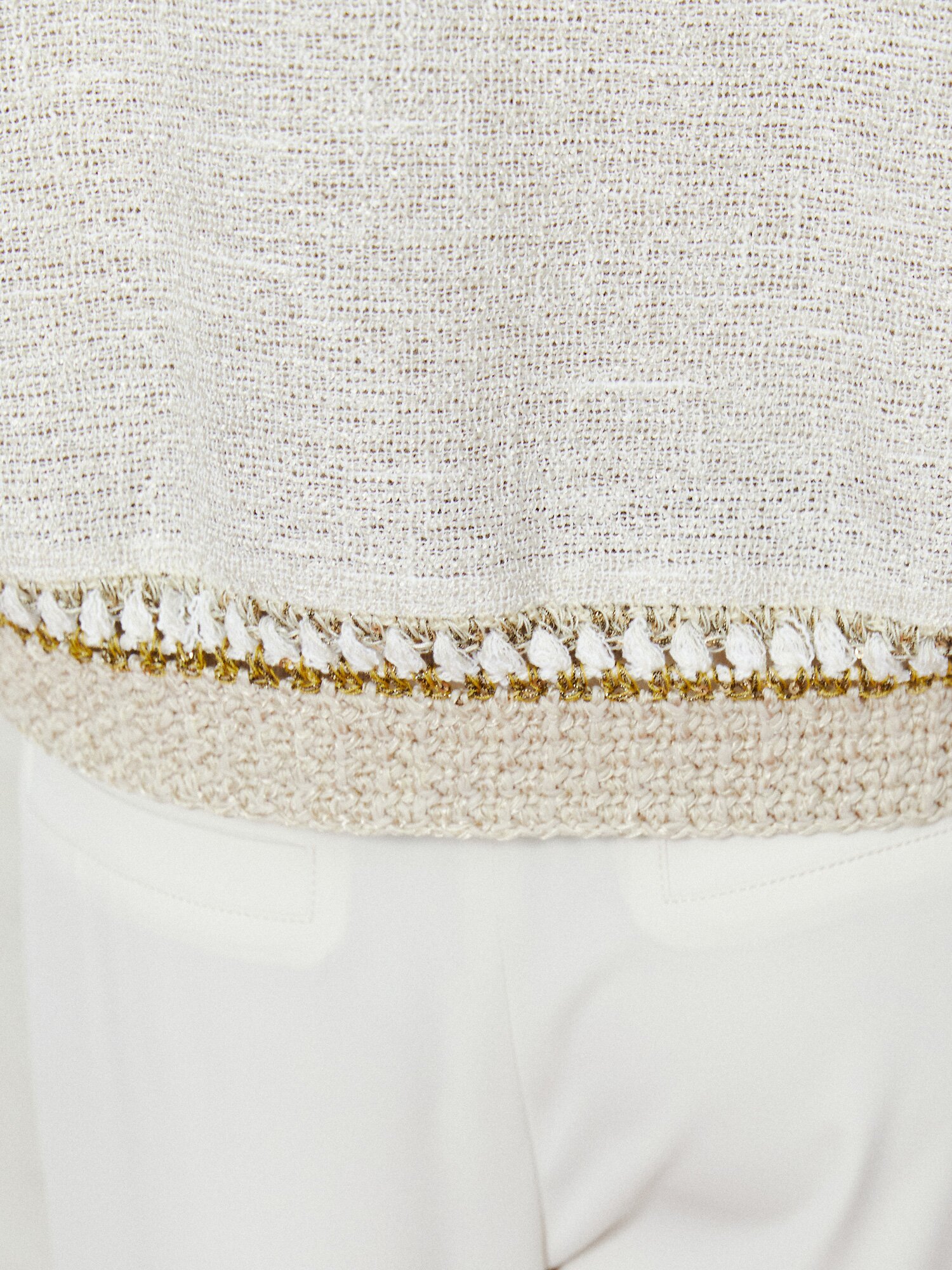 캐주얼 라운드 지퍼 점퍼 (IVORY)