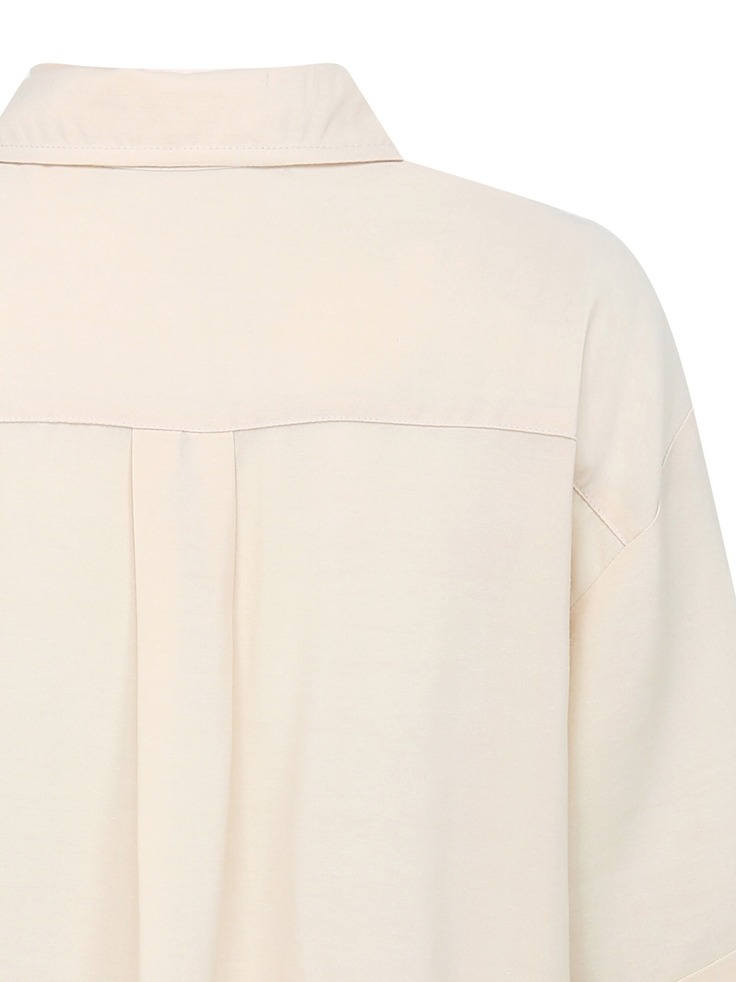 루즈핏 패치 포켓 블라우스 (LIGHT BEIGE)