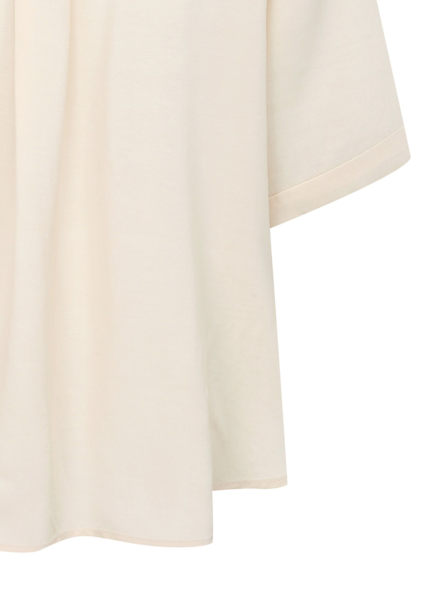 루즈핏 패치 포켓 블라우스 (LIGHT BEIGE)