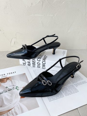 에머리 슬링백_Black 5/6/7cm ODRD24052