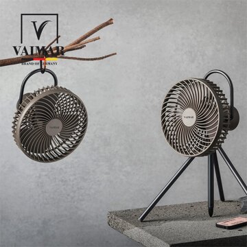 BLDC 캠핑용 리모컨 선풍기 (브라운) VMK-K2PAN_R