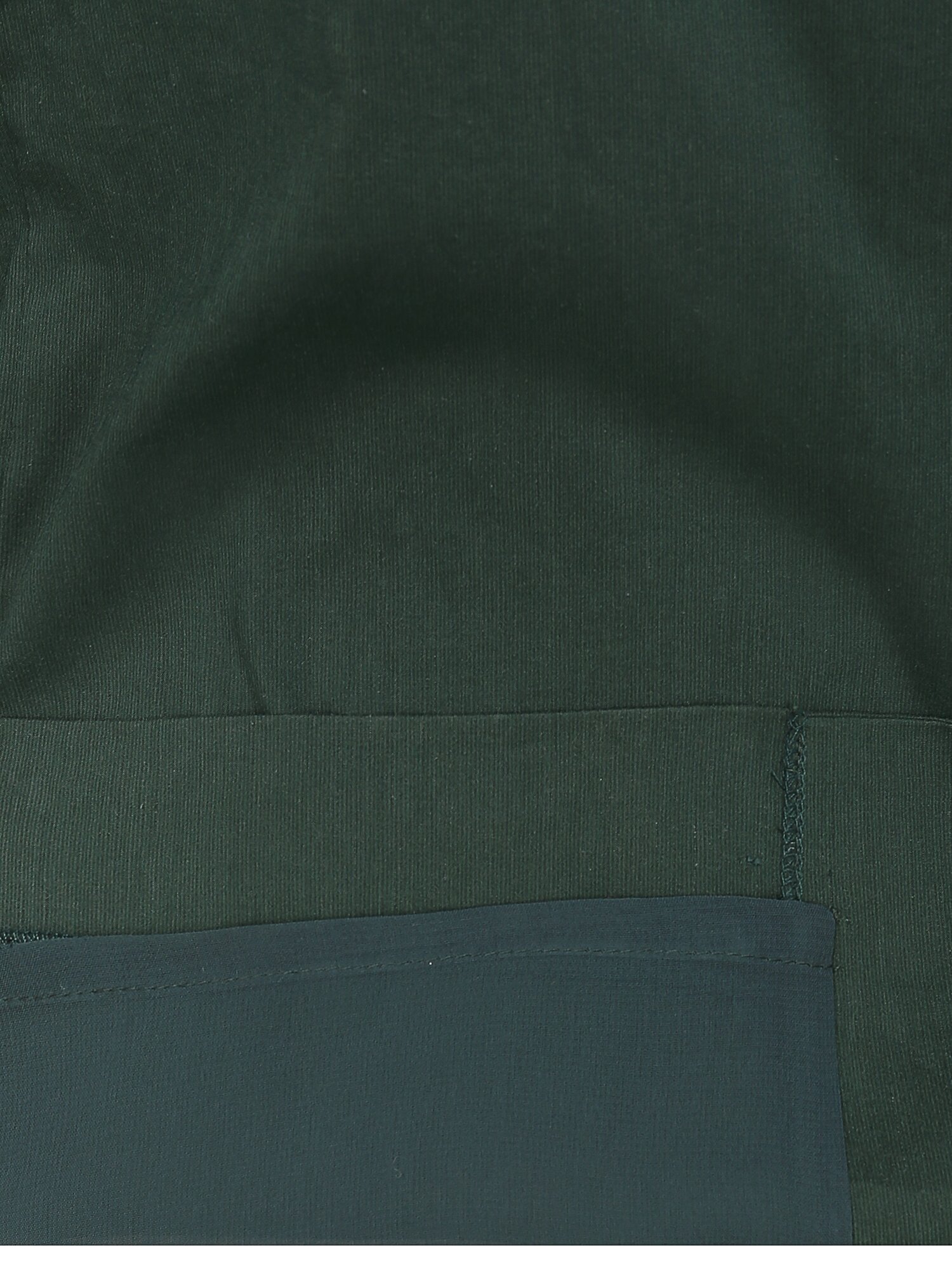 턱 디테일 H라인 원피스 (DARK GREEN)