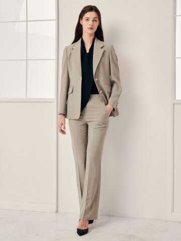 슬림 세미 부츠컷 팬츠 