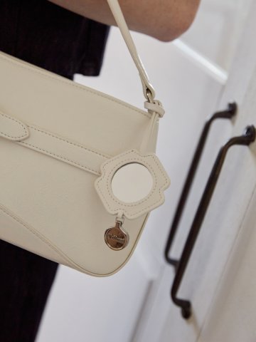 [선물포장] 클로버 미러 백참_2colors