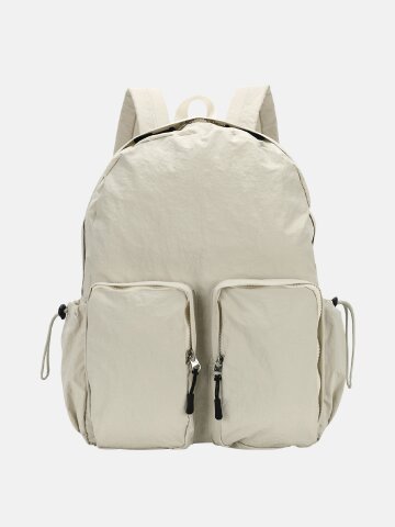 여성 스트링백팩 노트북수납 경량 보부상가방 바스락 학생백팩 LBU101