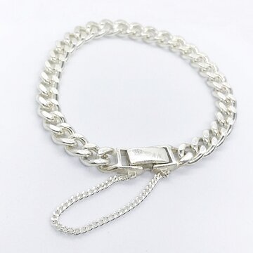 커브 6~8mm 은팔찌