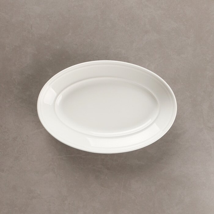 [바우셔] 컴포테이블 타원접시 20cm
