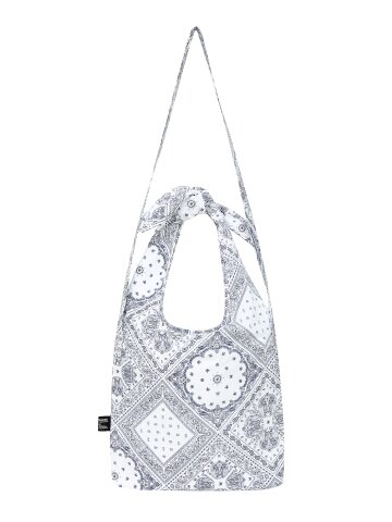 페이즐리 리본 에코백 