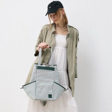 크라프얀 3WAY 토트앤 숄더 백팩 맥시 쉐도우파인