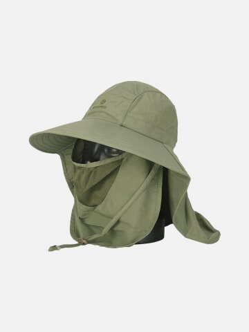 남자 사파리 모자 캠핑 등산 마스크 챙모자 BPH014