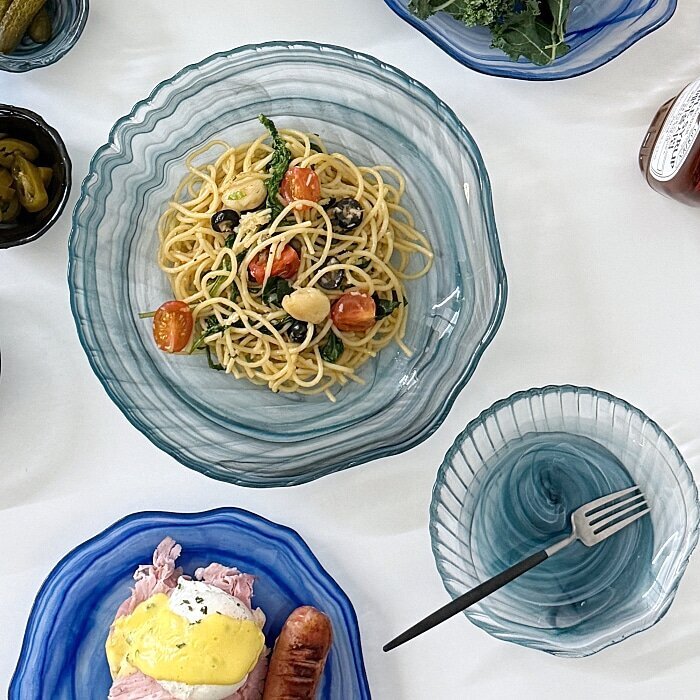 [아르다캠] 가리비 접시 16cm 그린