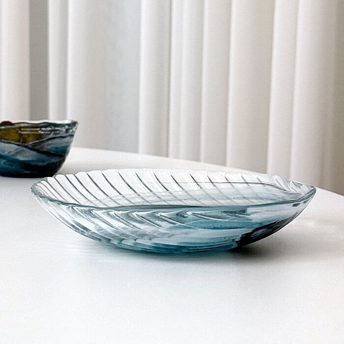 [아르다캠] 가리비 접시 16cm 그린