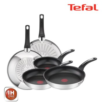 테팔 팬&냄비 인덕션 스테인리스 스틸 뉴 이모션 5종세트