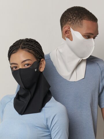 숨쉬기 편한 UV 쿨링 하프 심리스 마스크 아다나 (4 colors)