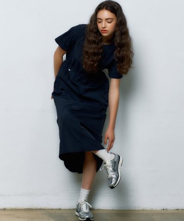 Seren Short-Sleeve One-Piece [DeepNavy]