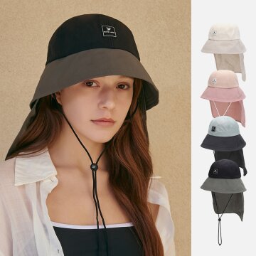 그린라벨 워터프루프 UV 차양막 투톤 버킷햇 도랜즈 (4 colors)