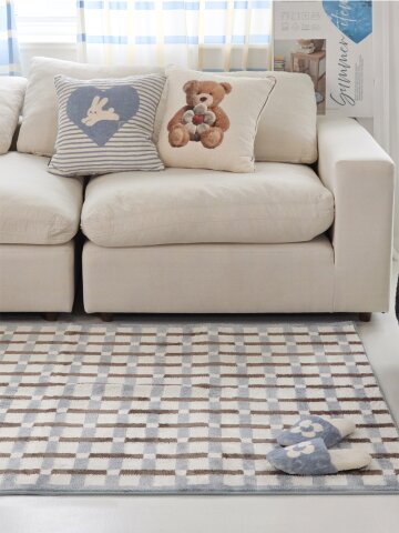 캔디모자이크 자카드 러그