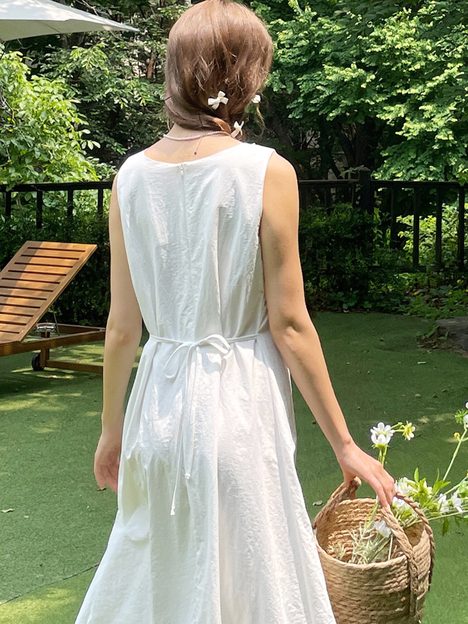 [10차][노정의 PICK] Pintuck long sleeveless dress_4 Colors