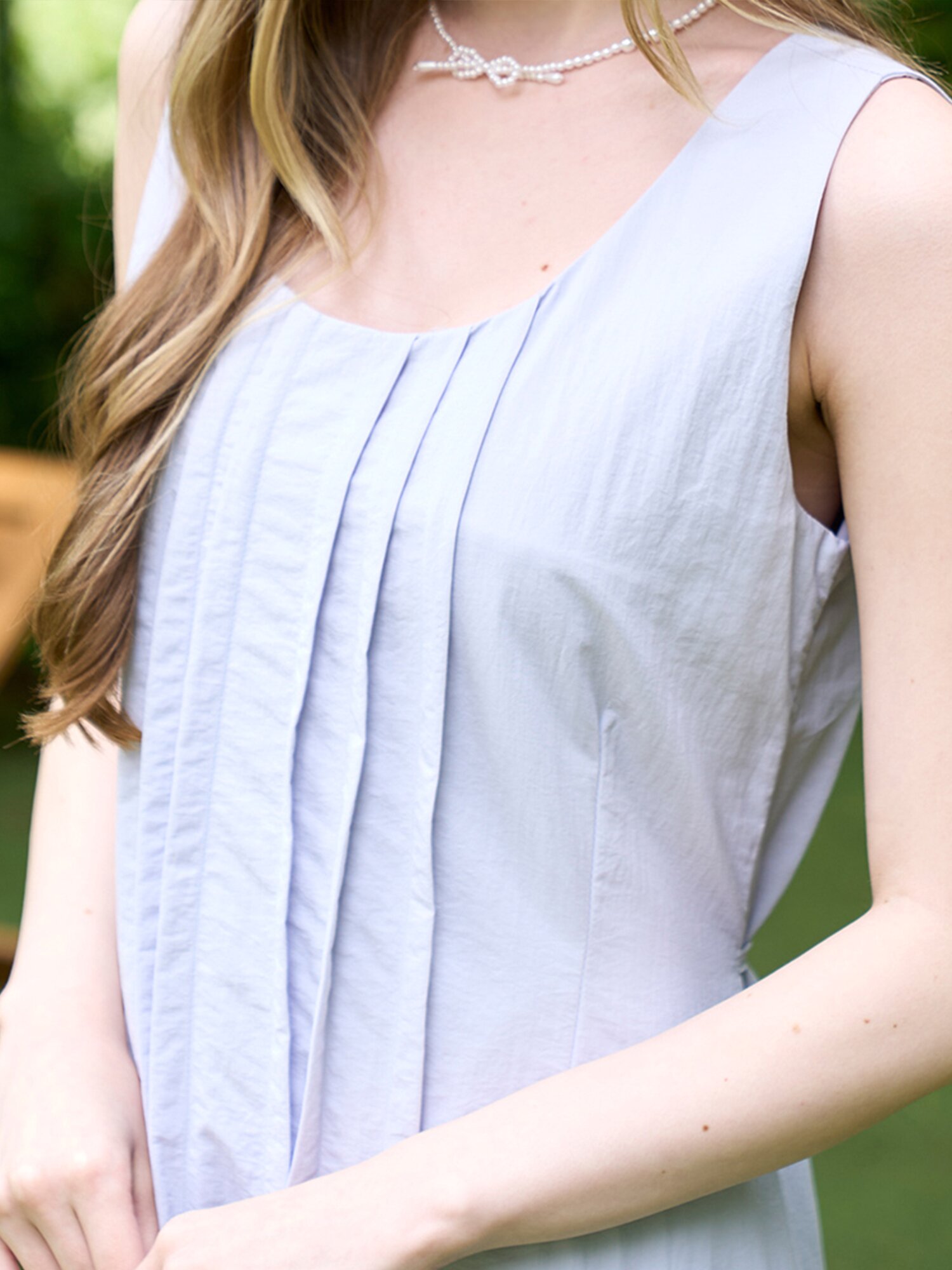 [10차][노정의 PICK] Pintuck long sleeveless dress_4 Colors