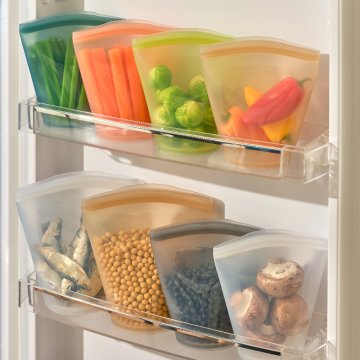 프리미엄 실리콘 컵 지퍼백 중