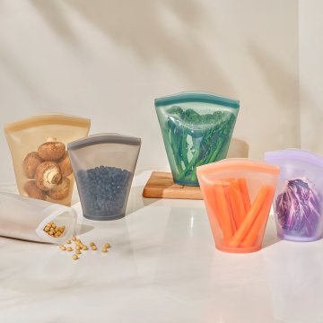 프리미엄 실리콘 컵 지퍼백 대