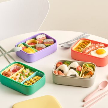 프리미엄 실리콘 도시락 런치박스